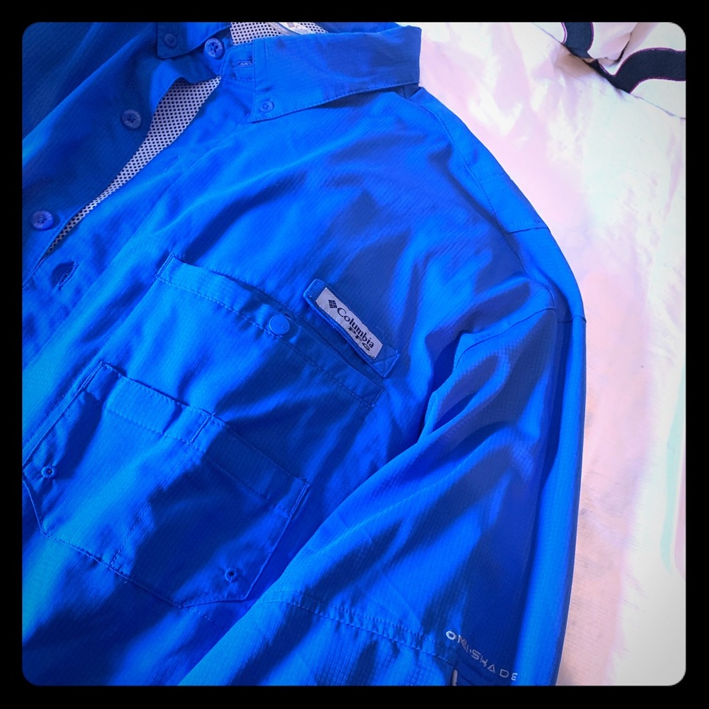 PFG, Omni-shade, Columbia button up